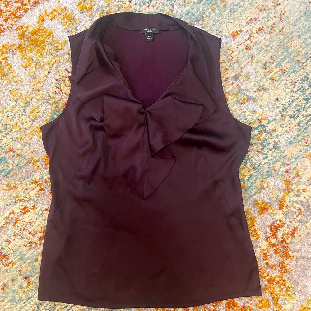 Ann Taylor Sleeveless Blouse